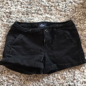 American Eagle black Midi shorts